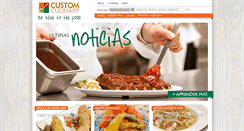 Desktop Screenshot of customculinary.es